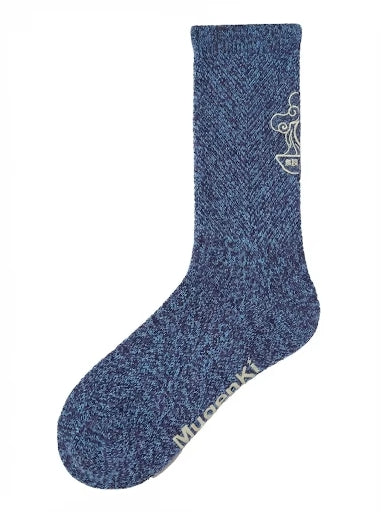 Asian aesthetic sustainable functional sensory friendly socks with earthy colours made from bamboo and hemp