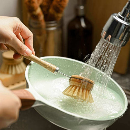 Long Handle Bamboo Dish Brush